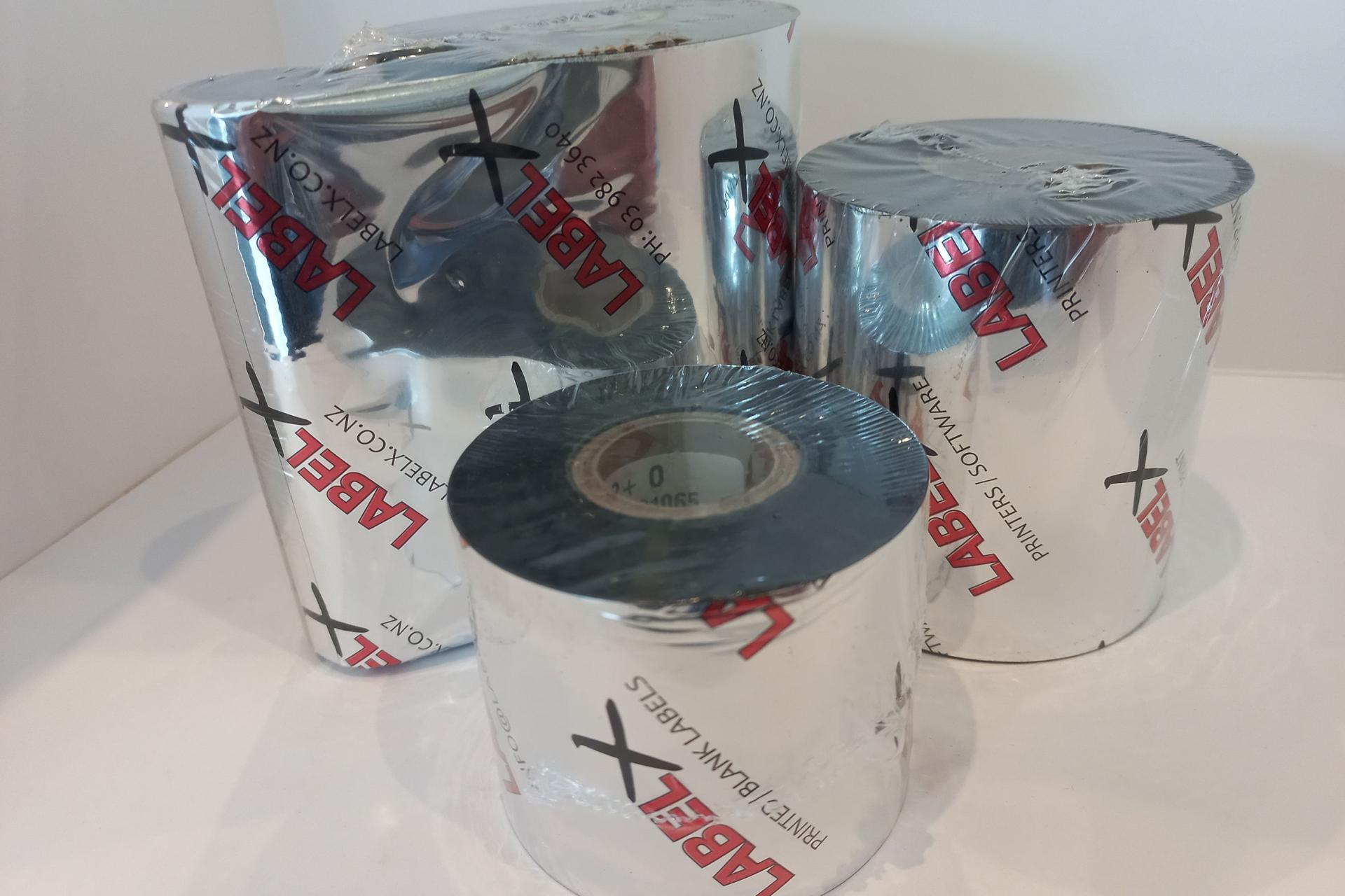Label X branded and wrapped label rolls